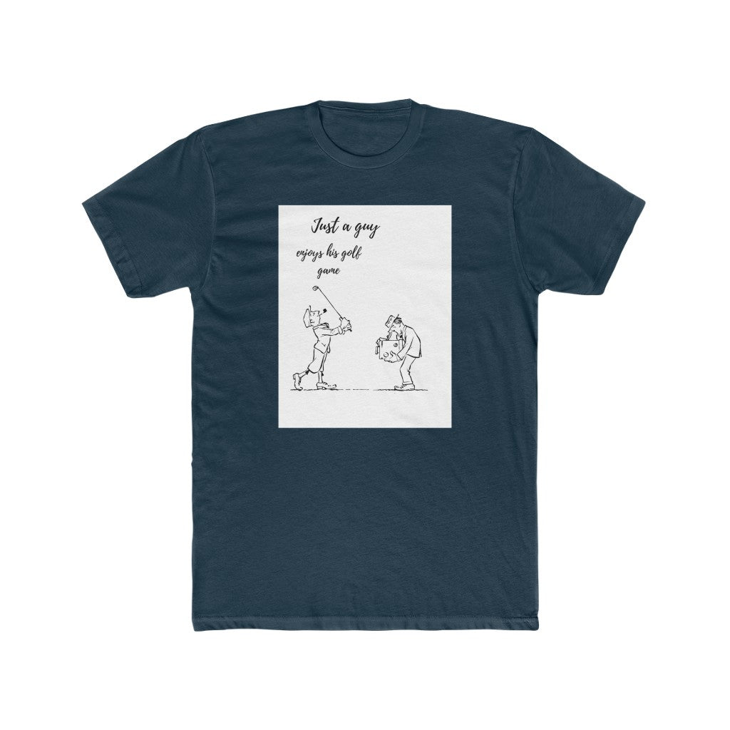 Golfer Men's Cotton Crew Tee