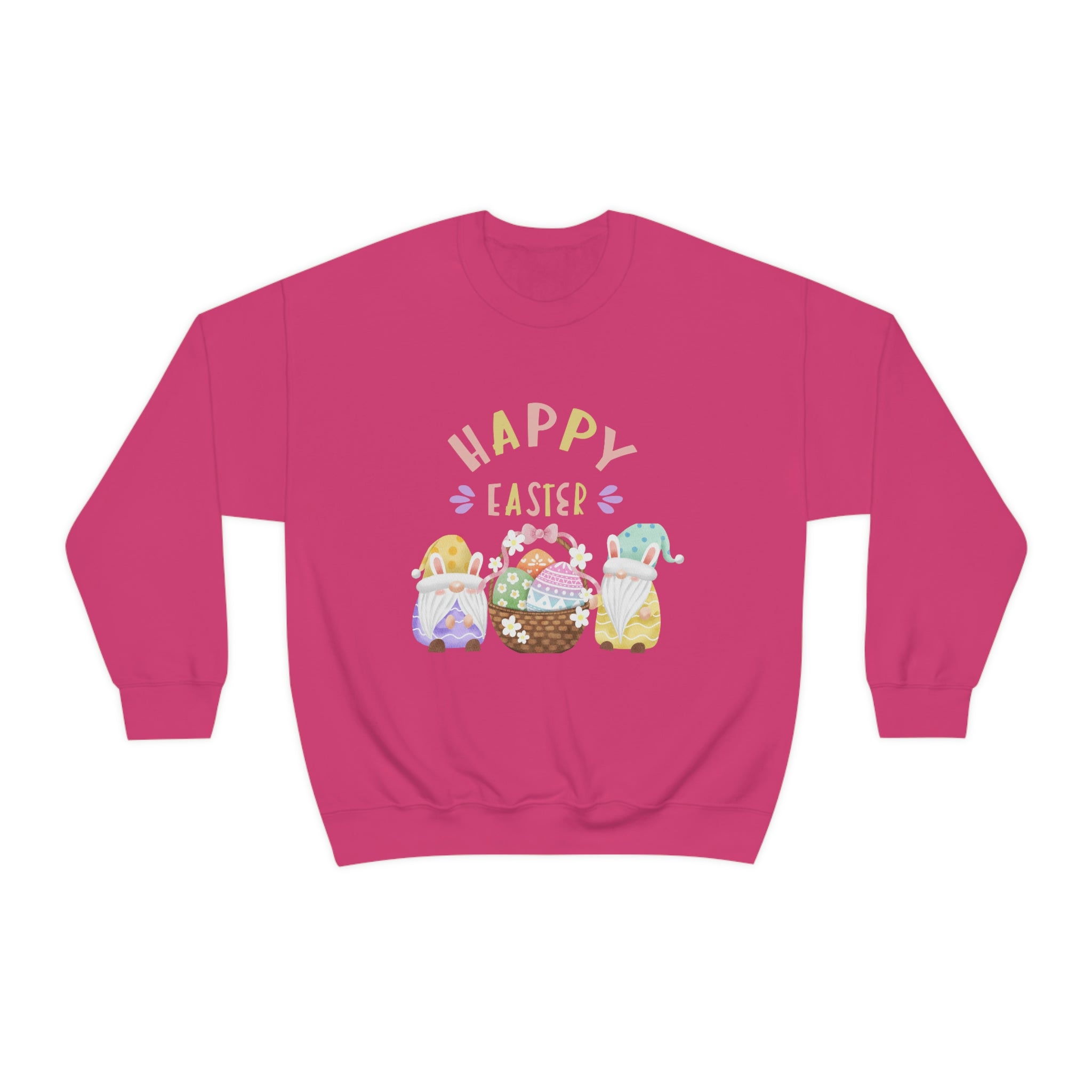 Happy Easter Gnome Unisex Heavy Blend™ Crewneck Sweatshirt