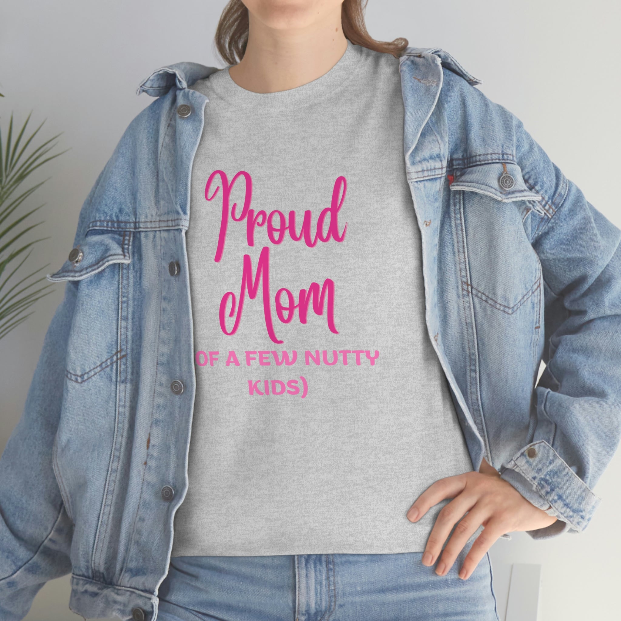 Proud Mom Unisex Heavy Cotton Tee