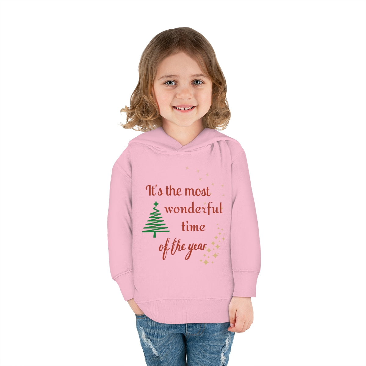 It's The Most Wonderful Time Of The Year Toddler Pullover Fleece Hoodie