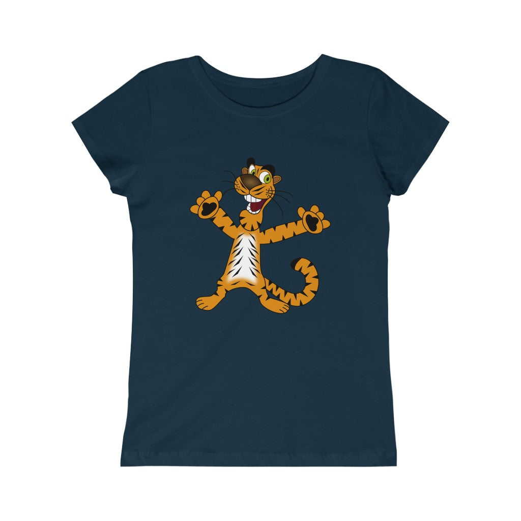 Little Tigers Girls Princess Tee