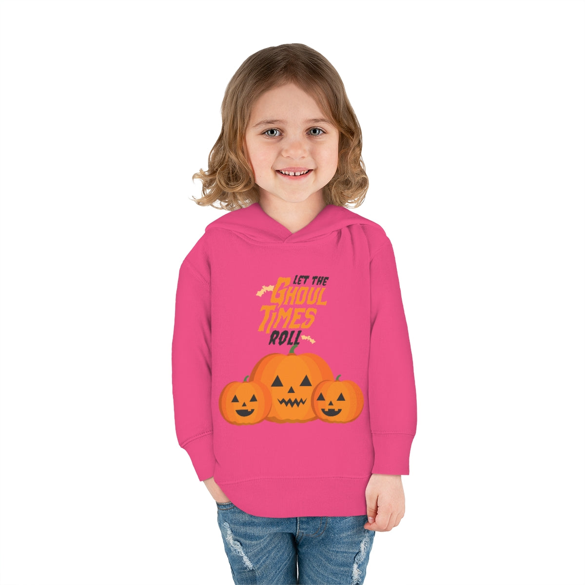 Let The Ghoul Times Roll Toddler Pullover Fleece Hoodie