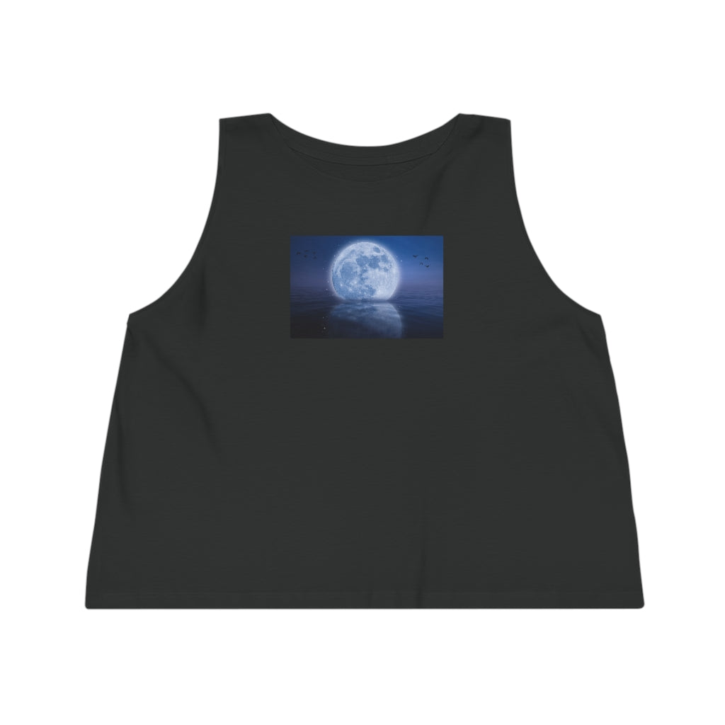 Mystical Moon's Women's Dancer Cropped Tank Top