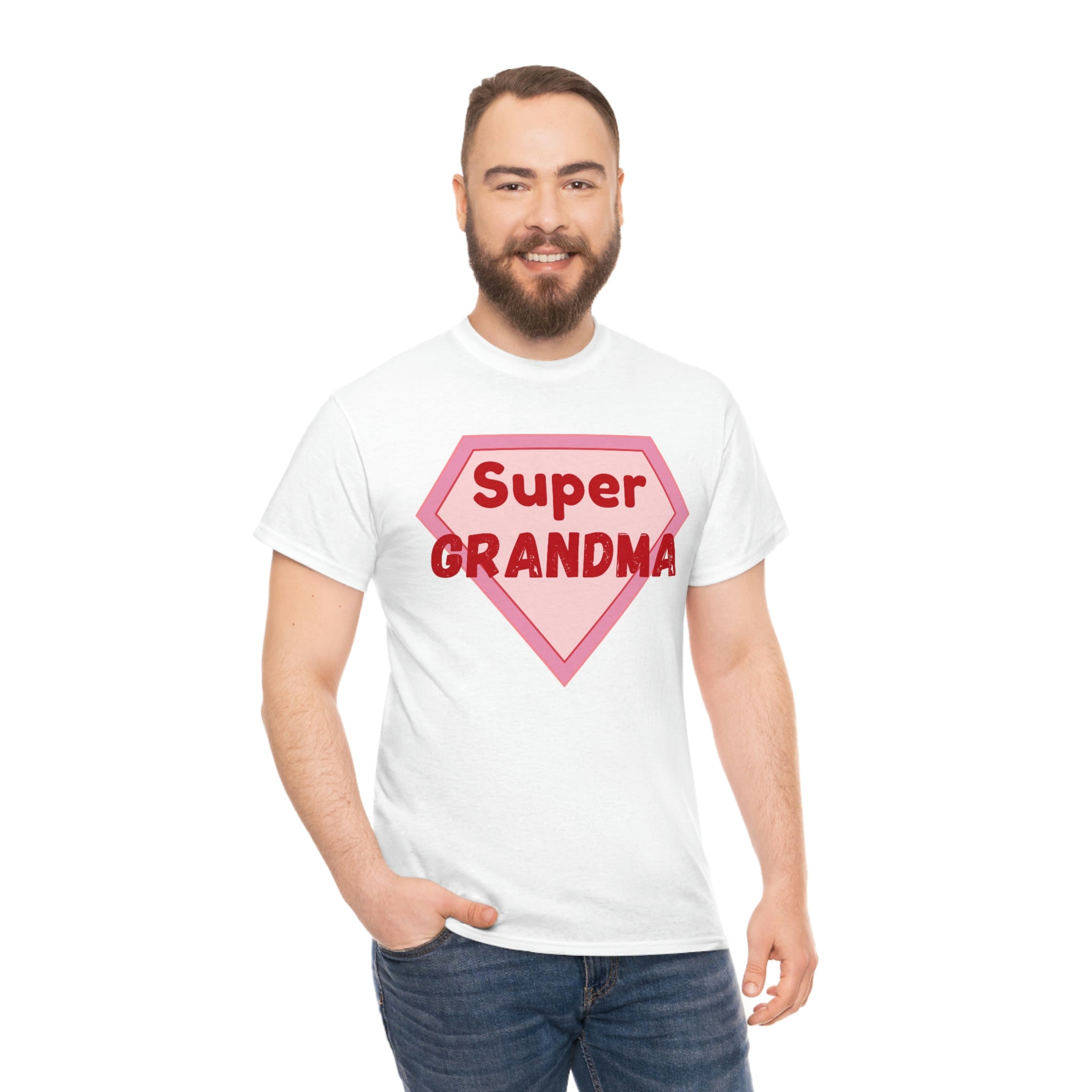 Super Grandma Unisex Heavy Cotton Tee