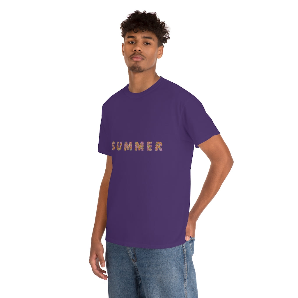 Summer Unisex Heavy Cotton Tee