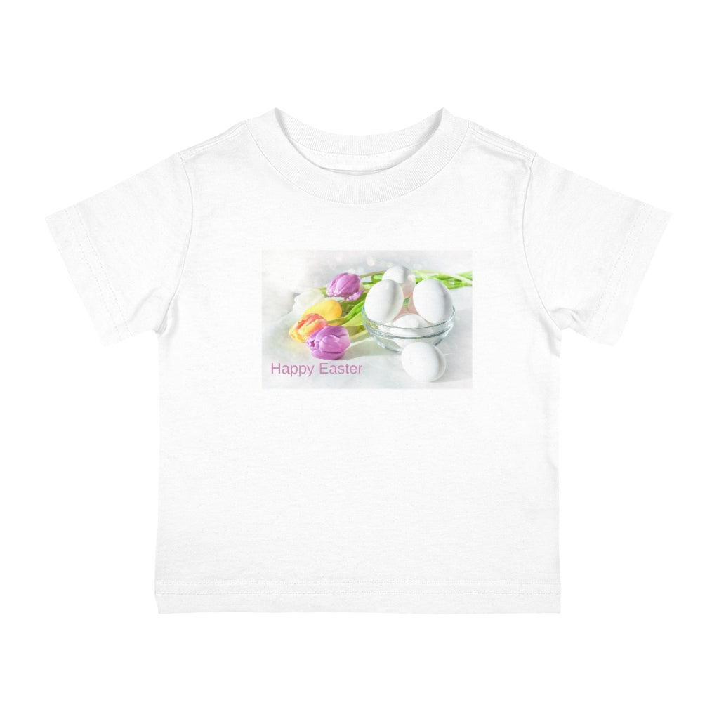 Happy Easter Infant Cotton Jersey Tee