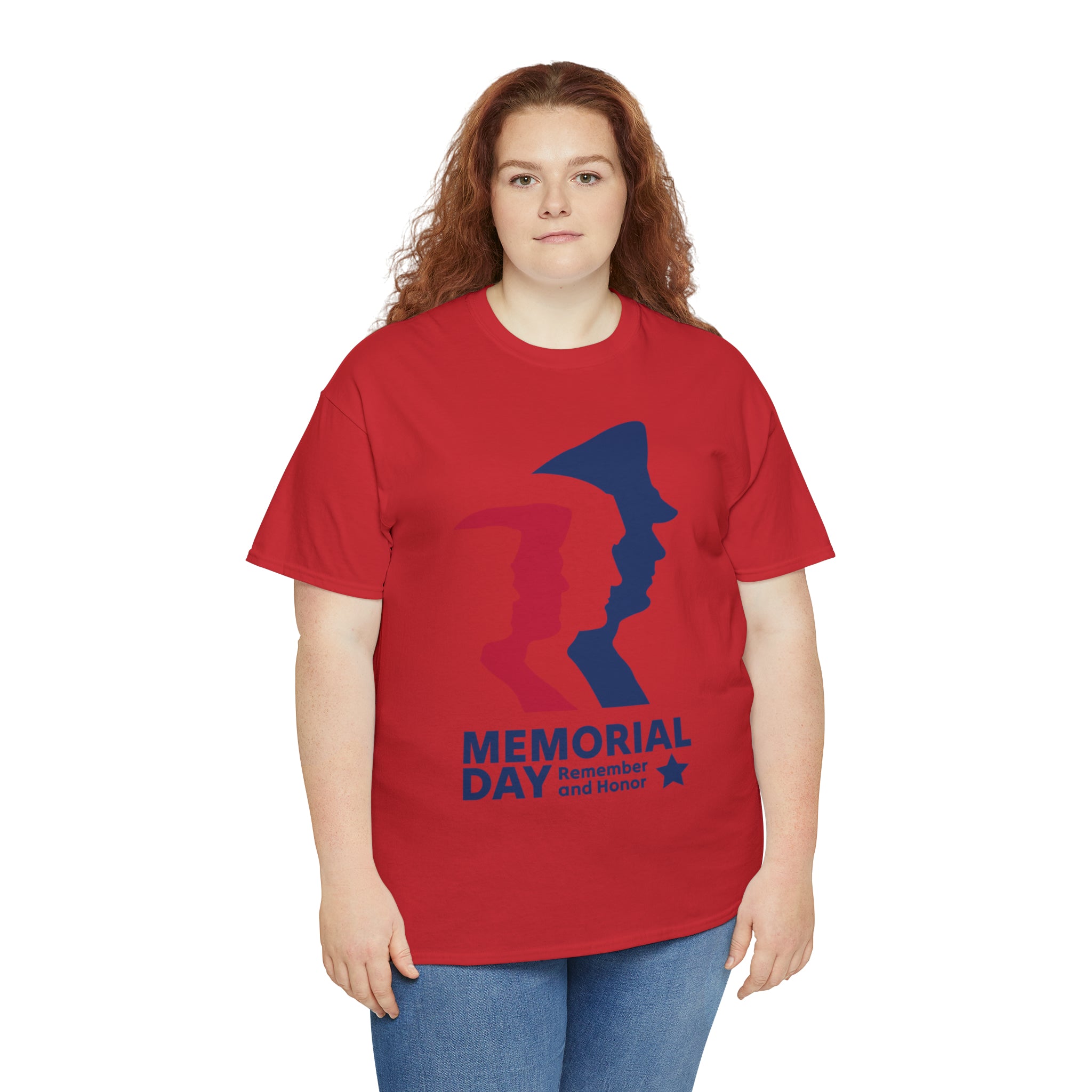 Memorial Day Heroes Unisex Heavy Cotton Tee