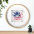 Old Glory Wall Clock