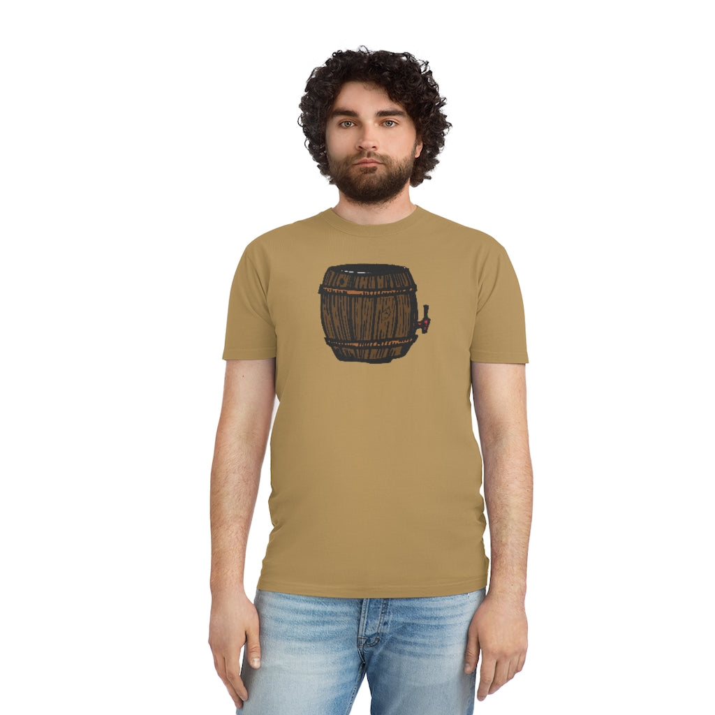 Beer Keg Unisex Faded Shirt