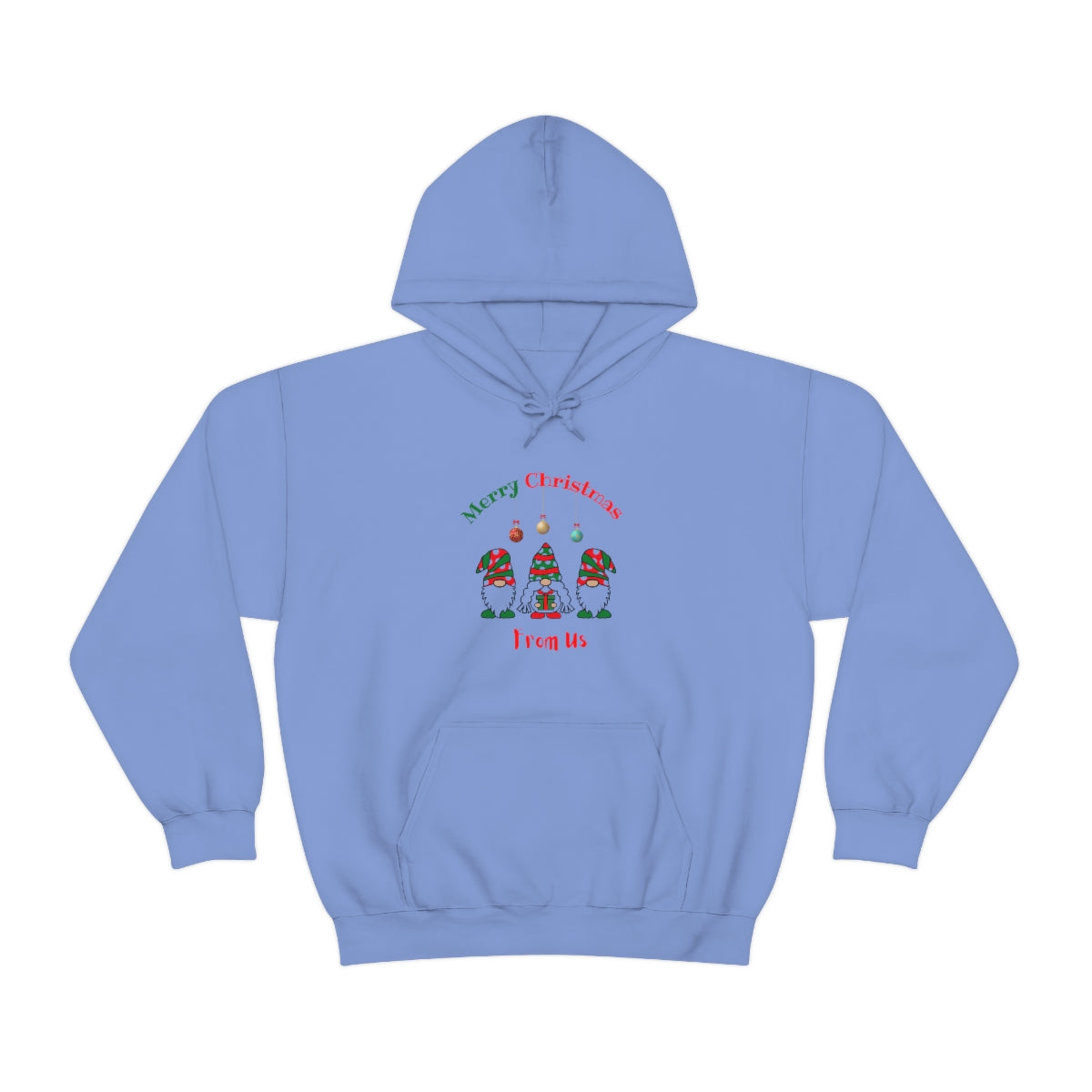 Gnomes Merry Christmas  Unisex Heavy Blend™ Hooded Sweatshirt