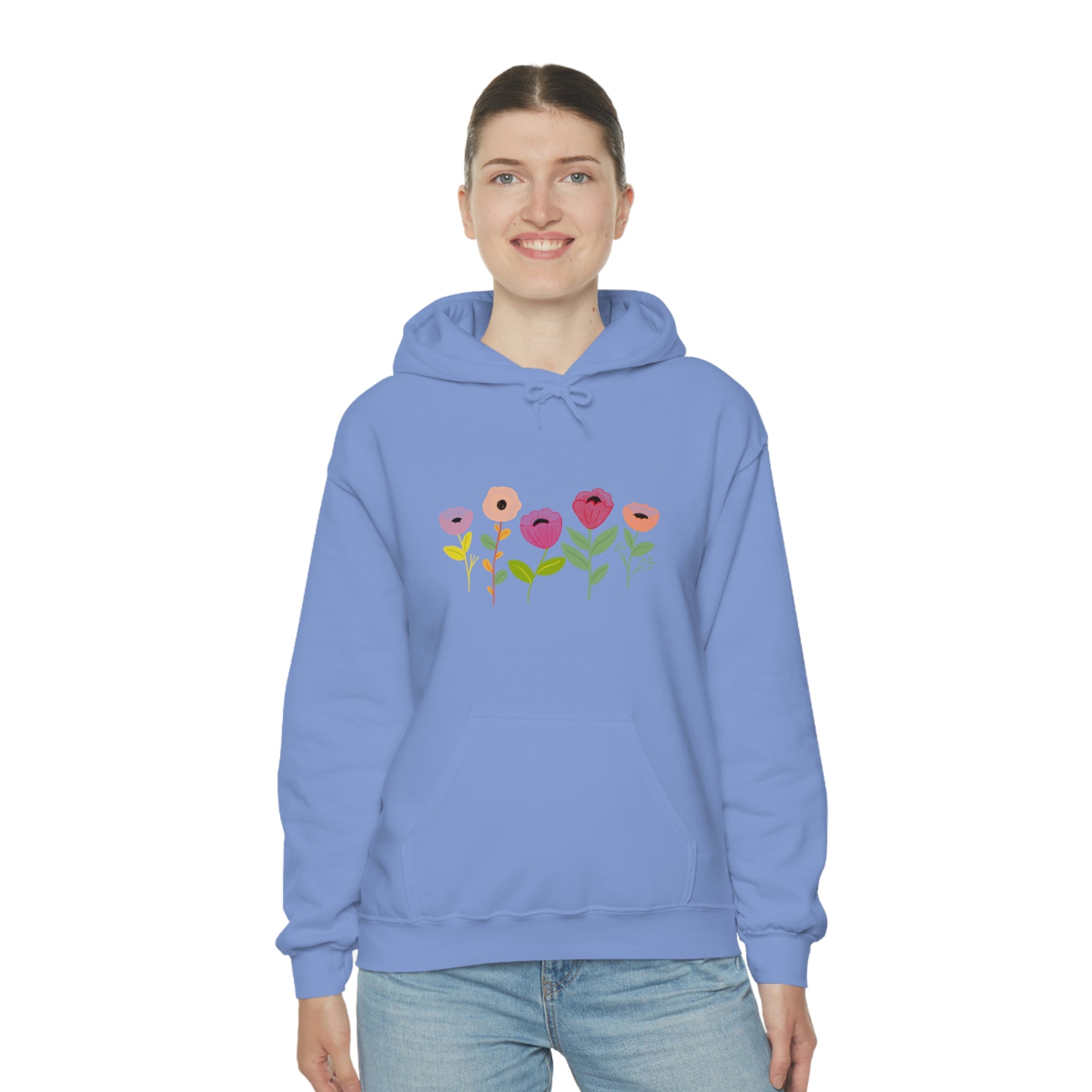 Spring Flowers Unisex Heavy Blend™ Hooded Sweatshirt