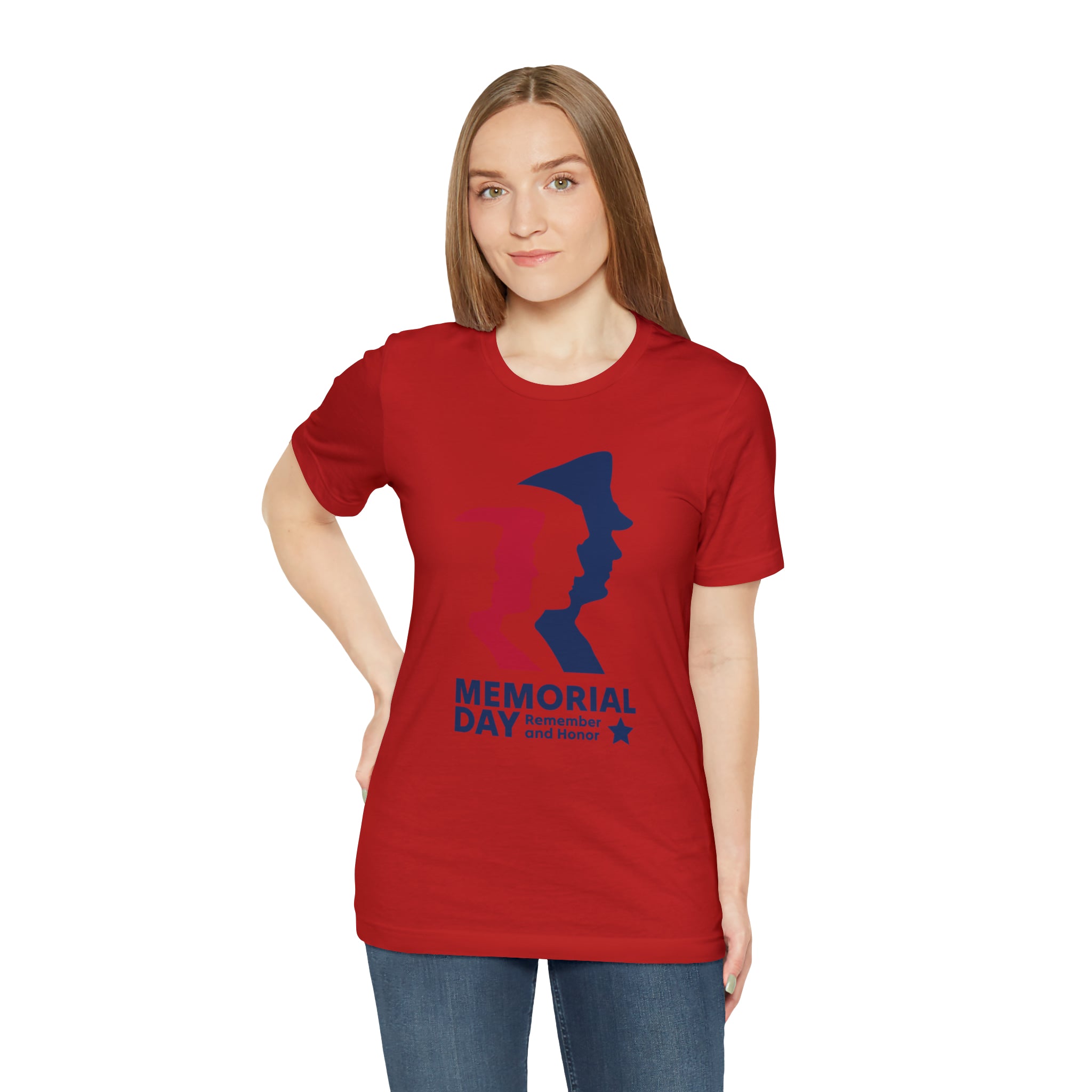 Memorial Day Heroes Unisex Jersey Short Sleeve Tee