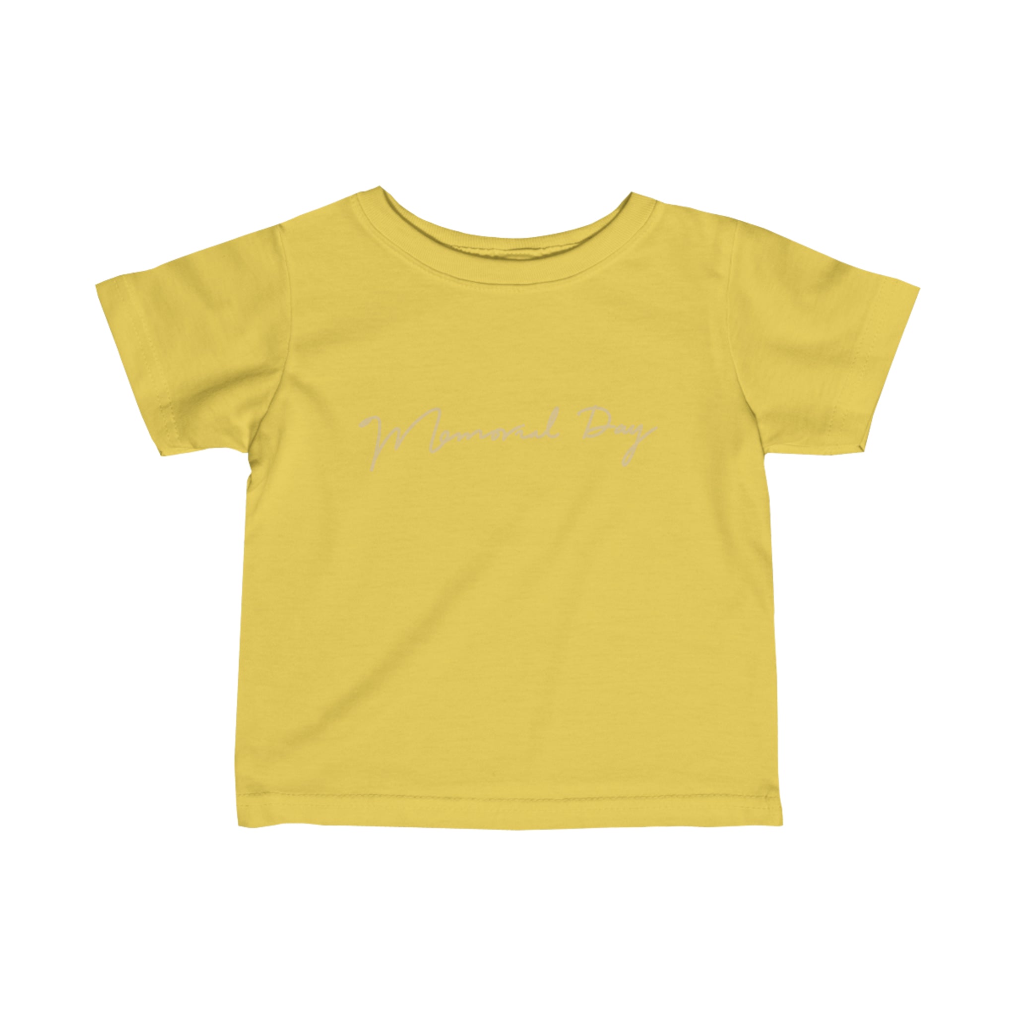 Memorial Day Infant Fine Jersey Tee