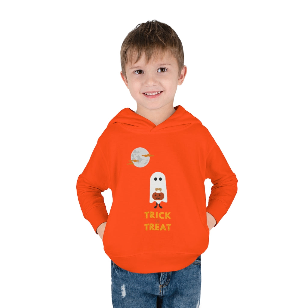 Holloween Toddler Pullover Fleece Hoodie