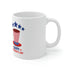 Happy President's Day Hat Ceramic Mug 11oz