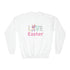 Gnome Love Easter Youth Crewneck Sweatshirt