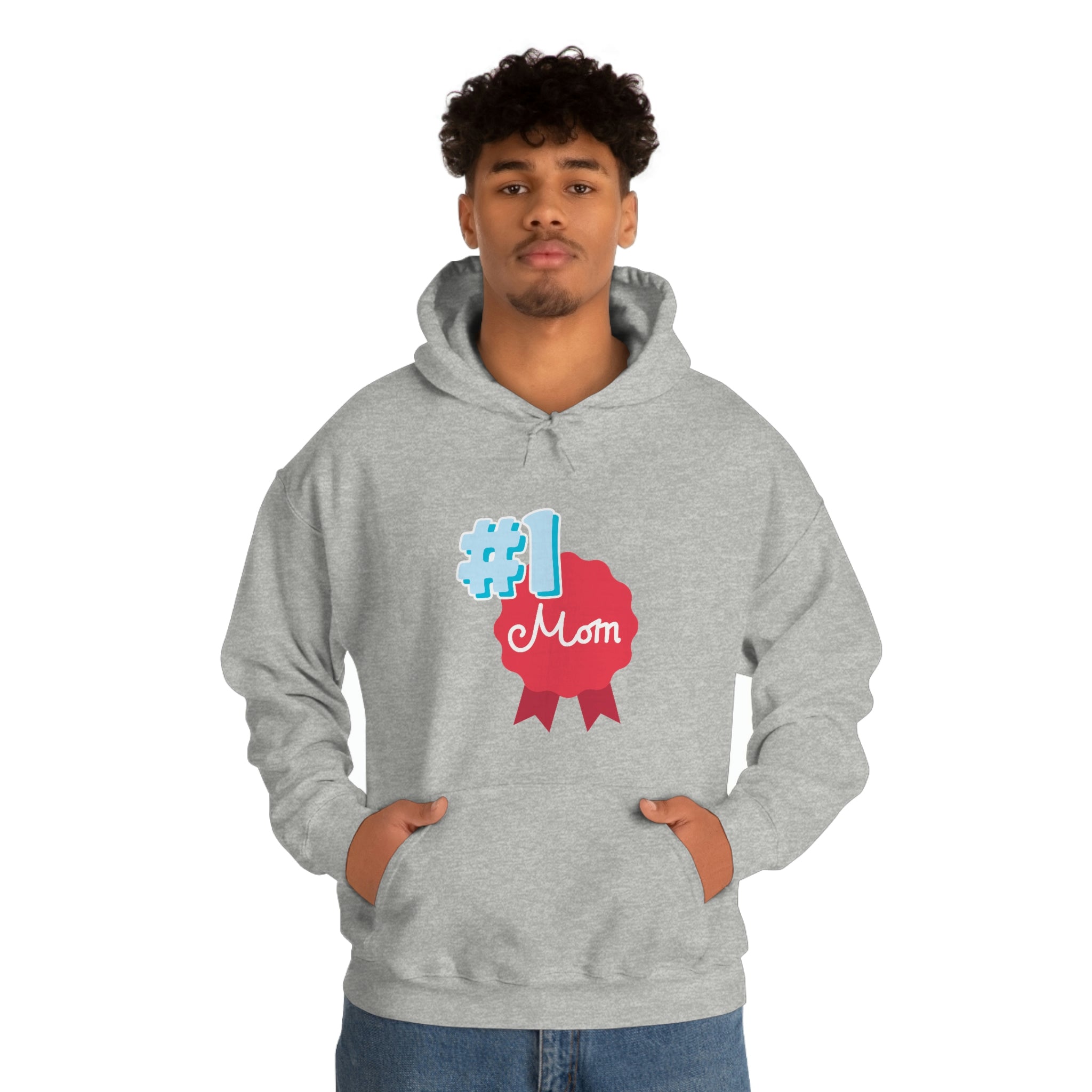 Mom You're No.1 Unisex Heavy Blend™ Hooded Sweatshirt