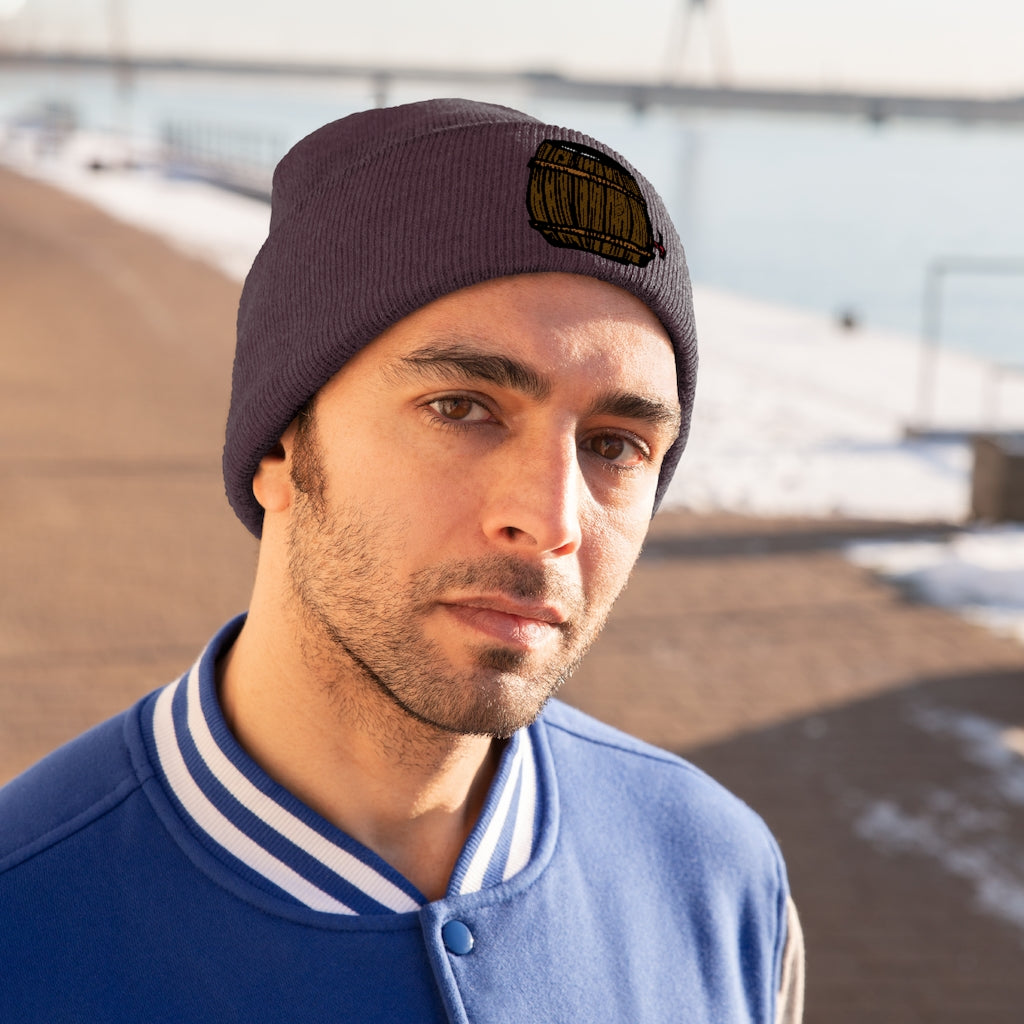 Keg Barrel Knit Beanie