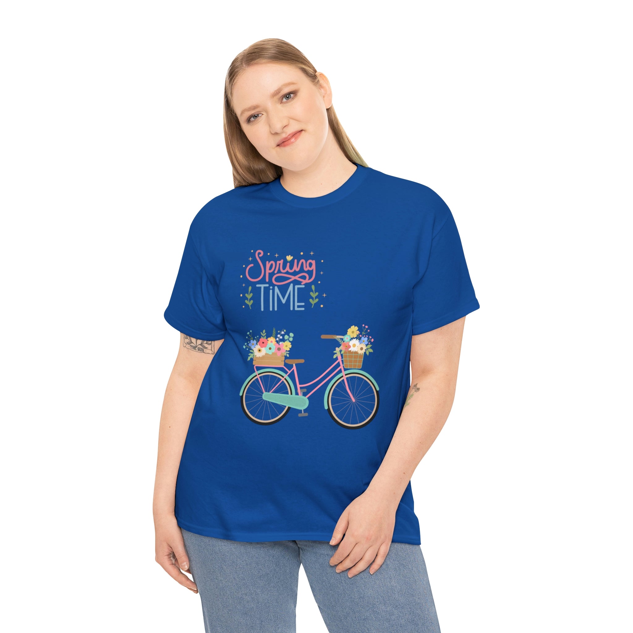 Spring Time Unisex Heavy Cotton Tee