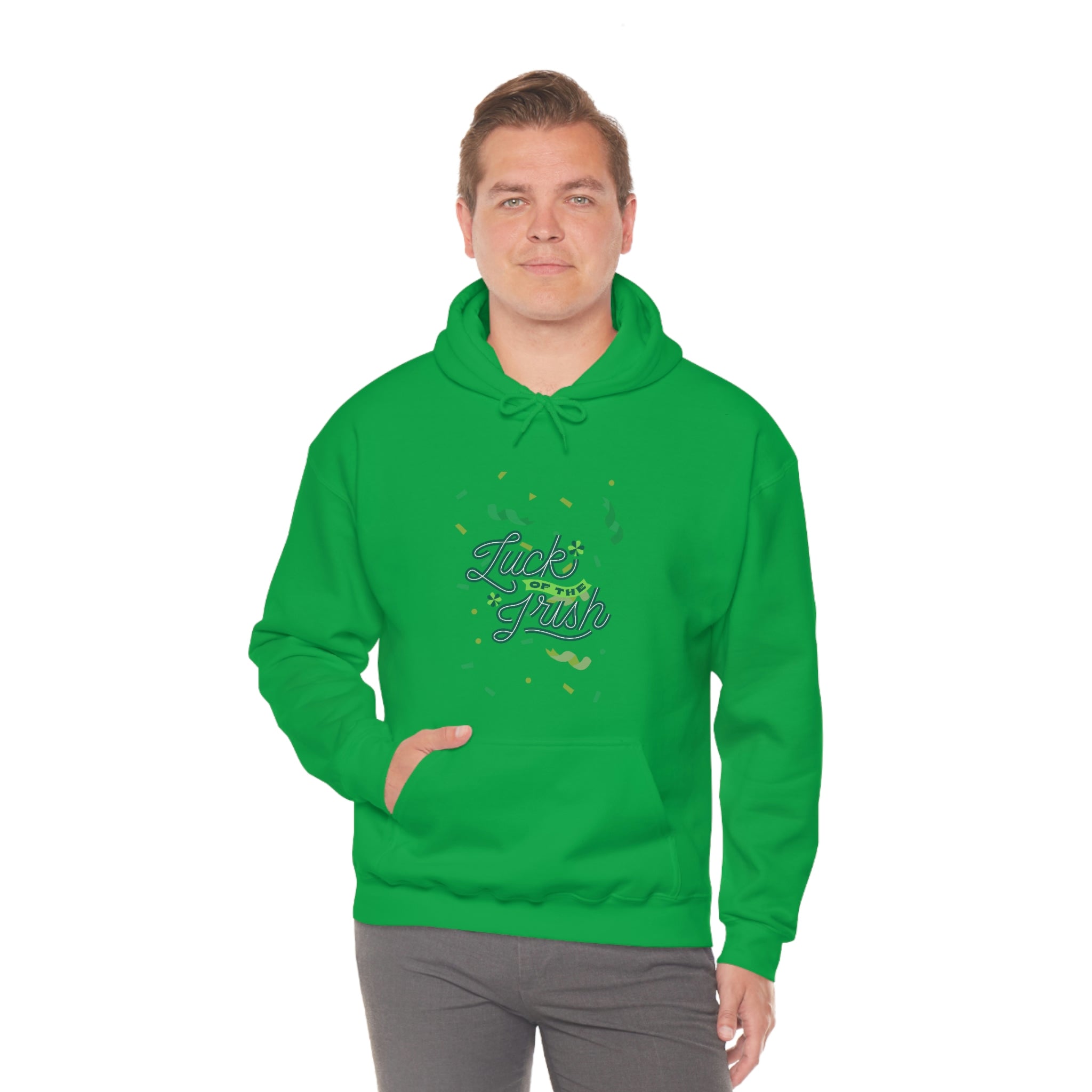 Luck Of The Irish Unisex Heavy Blend™ Hooded Sweatshirt