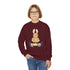 Easter Hunt Is On Youth Crewneck Sweatshirt