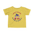 Memorial Day Land Of The Free Infant Fine Jersey Tee