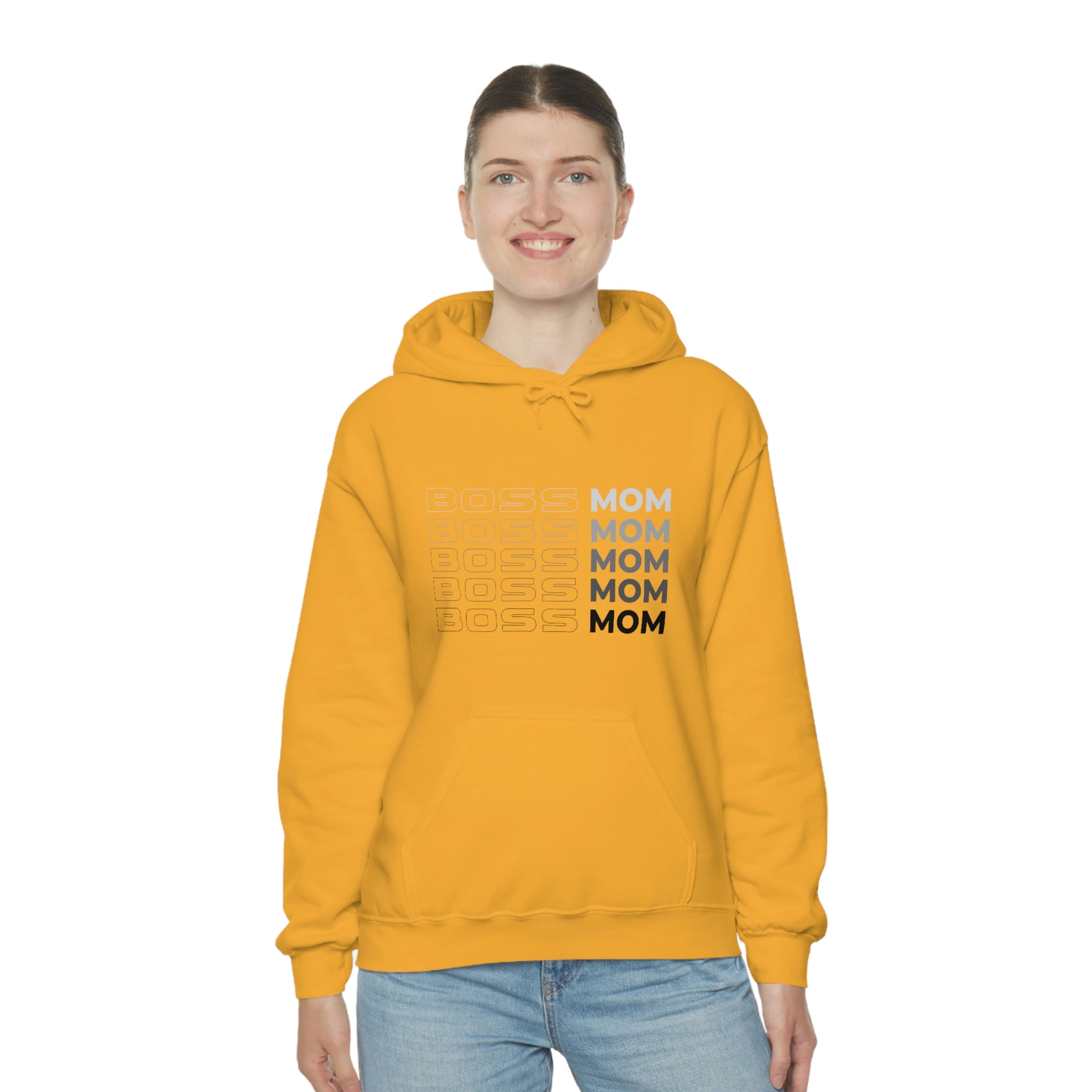 Boss Mom Unisex Heavy Blend™ Hooded Sweatshirt