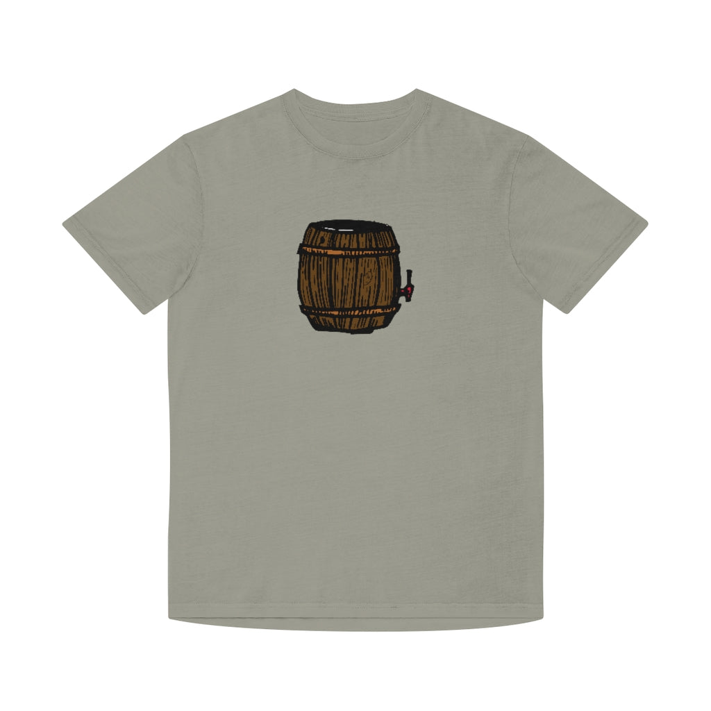 Beer Keg Unisex Faded Shirt