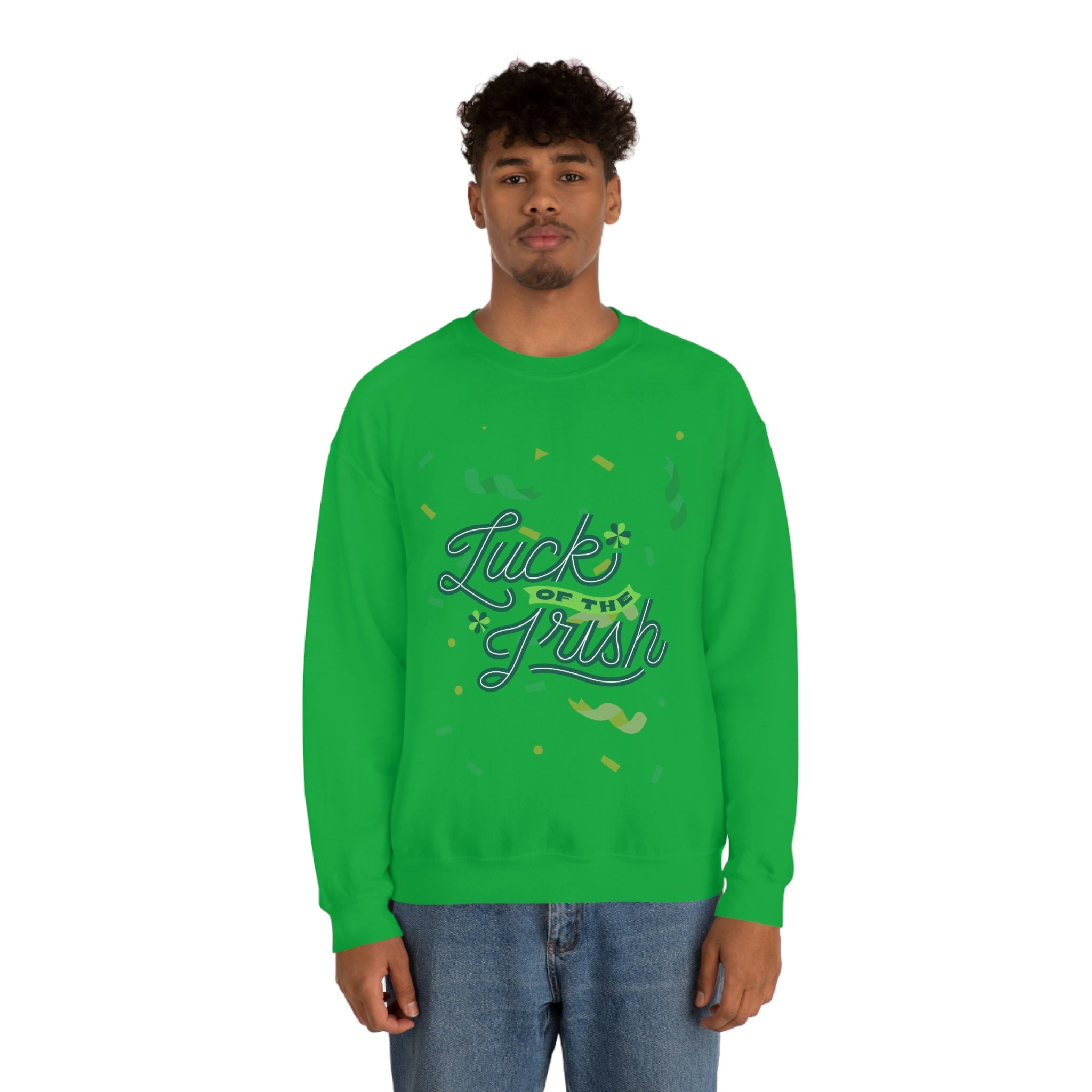 Luck Of The Irish Unisex Heavy Blend™ Crewneck Sweatshirt