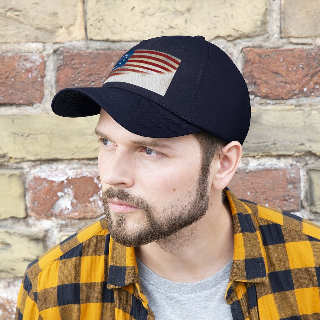 Old Glory Unisex Twill Hat