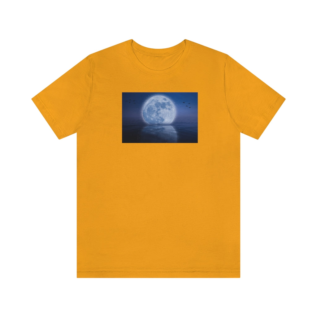 Mystical  Moon Unisex Jersey Short Sleeve Tee