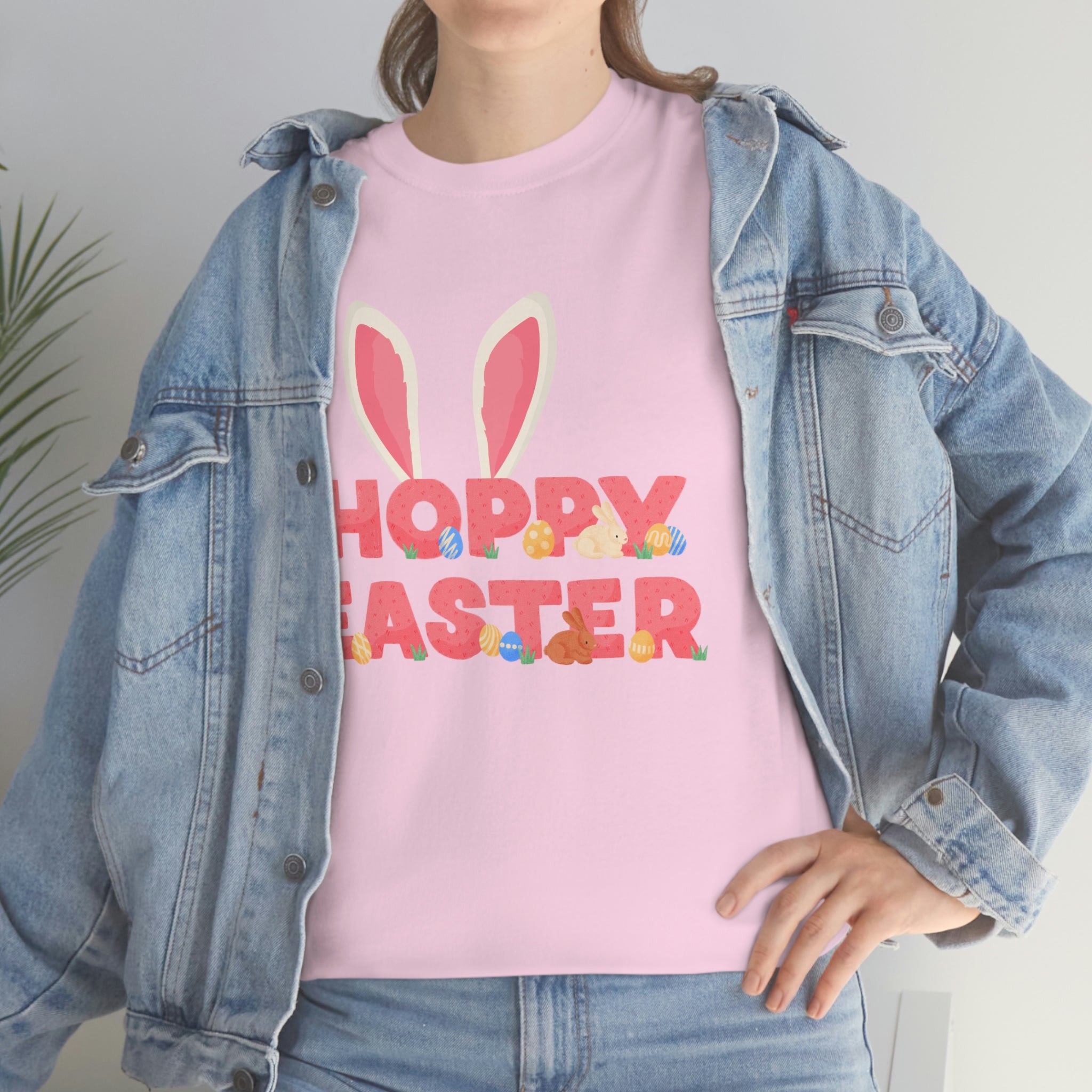 The Hoppy Easter Unisex Heavy Cotton Tee