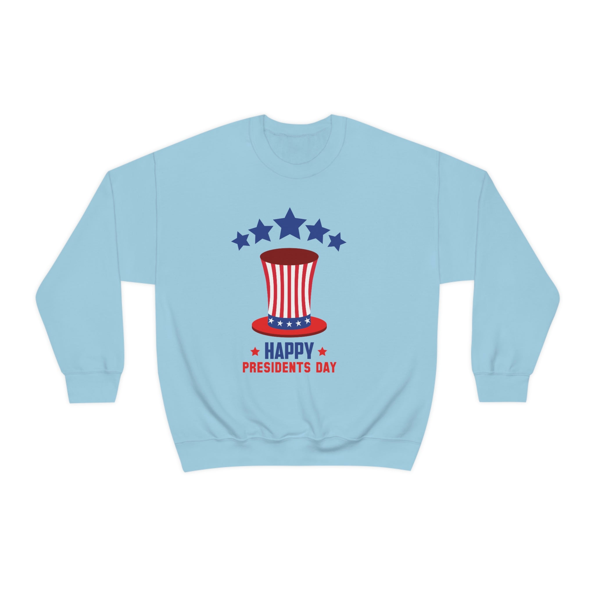 Happy President's Day Hat Unisex Heavy Blend™ Crewneck Sweatshirt