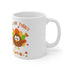 Peace Love Turkey Ceramic Mug 11oz