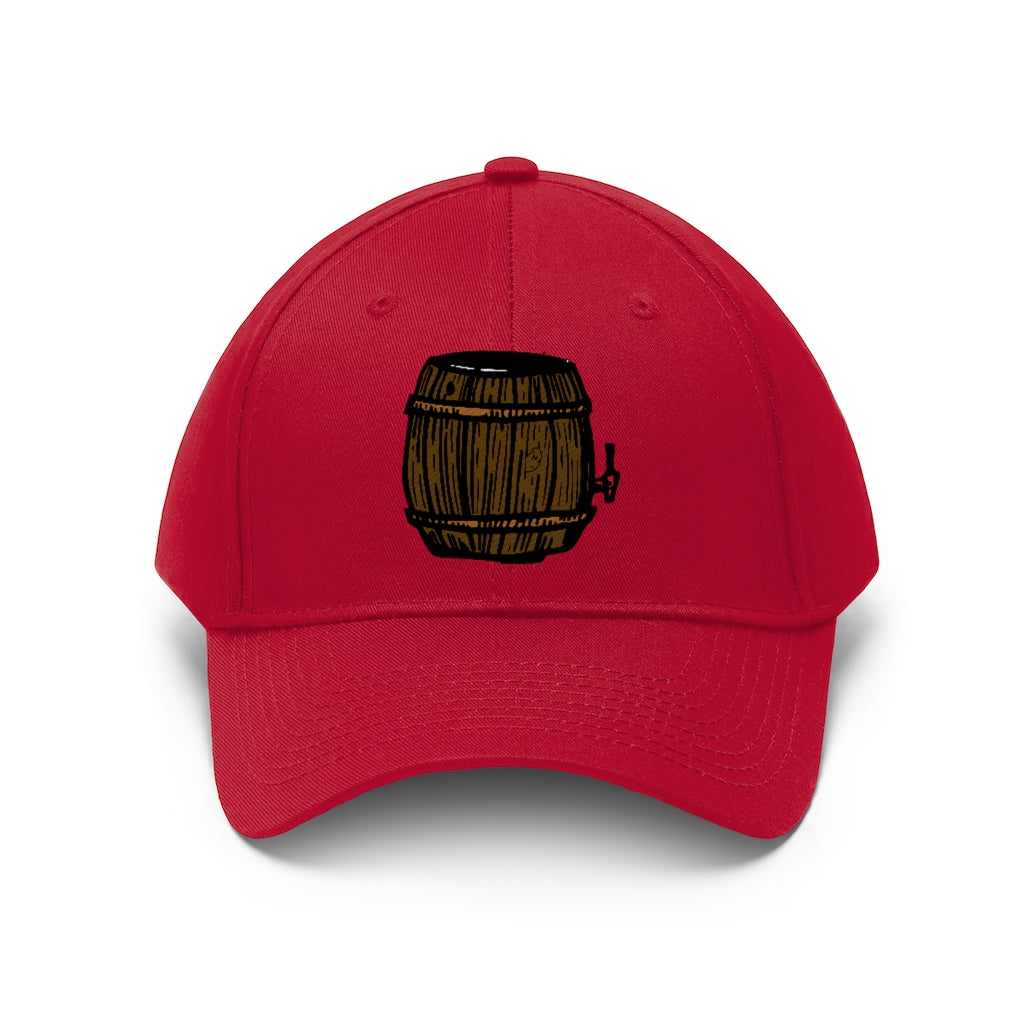 Beer Keg Unisex Twill Hat