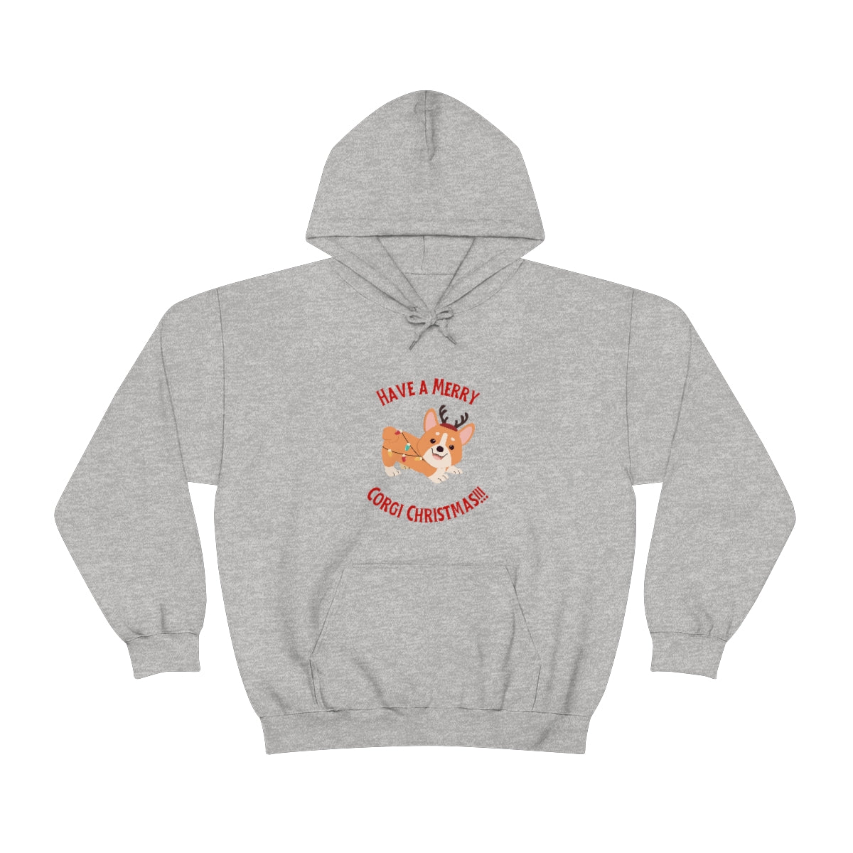 Have A Merry Corgi Christmas Unisex Heavy Blend™ Hooded Sweatshirt