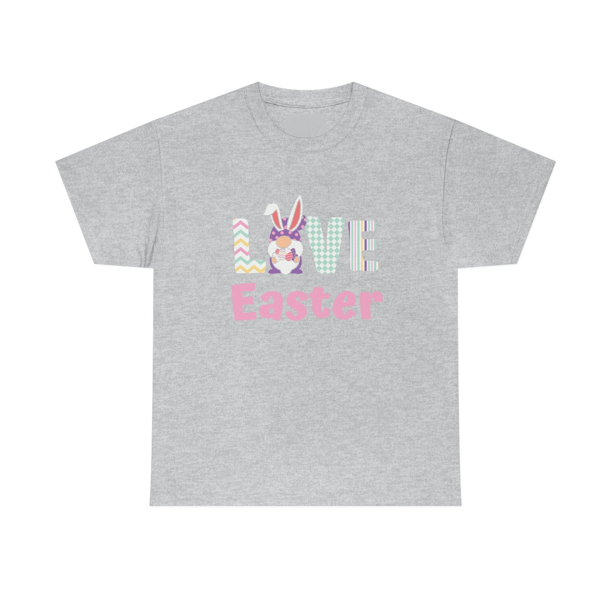 Gnome Love Easter Unisex Heavy Cotton Tee