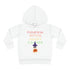 Pumpkin Witch Ghost Candies Toddler Pullover Fleece Hoodie