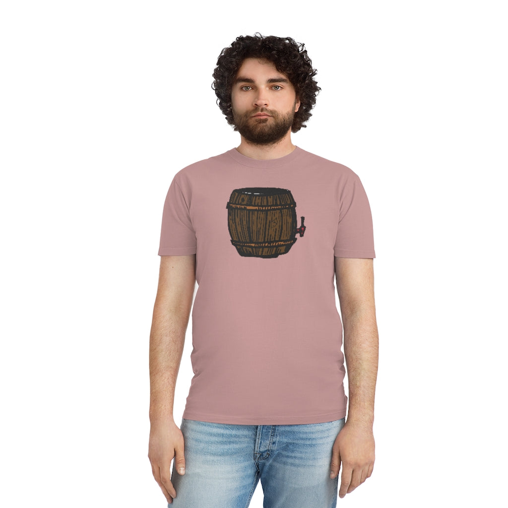 Beer Keg Unisex Faded Shirt