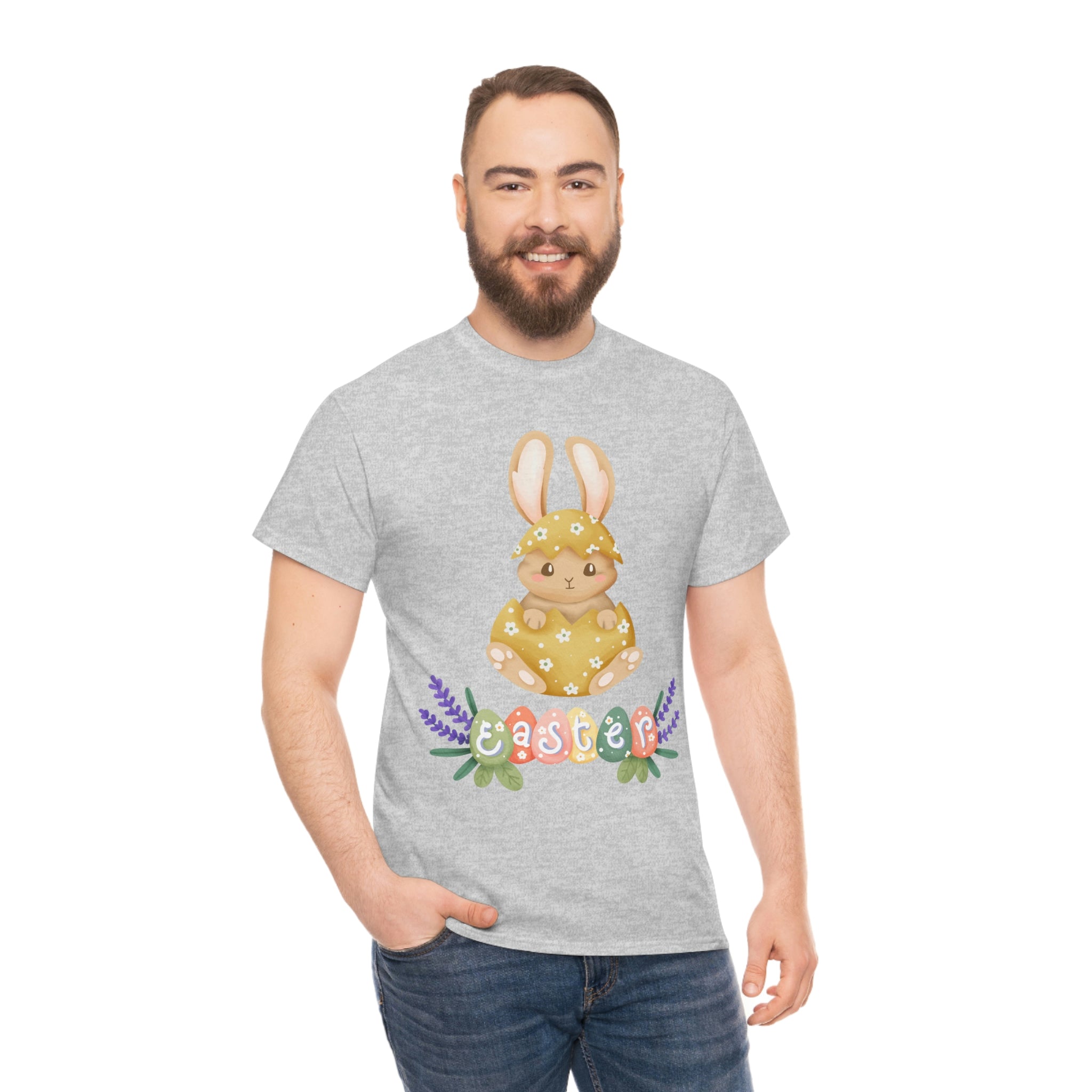 Easter Hunt Is On Unisex Heavy Cotton Tee