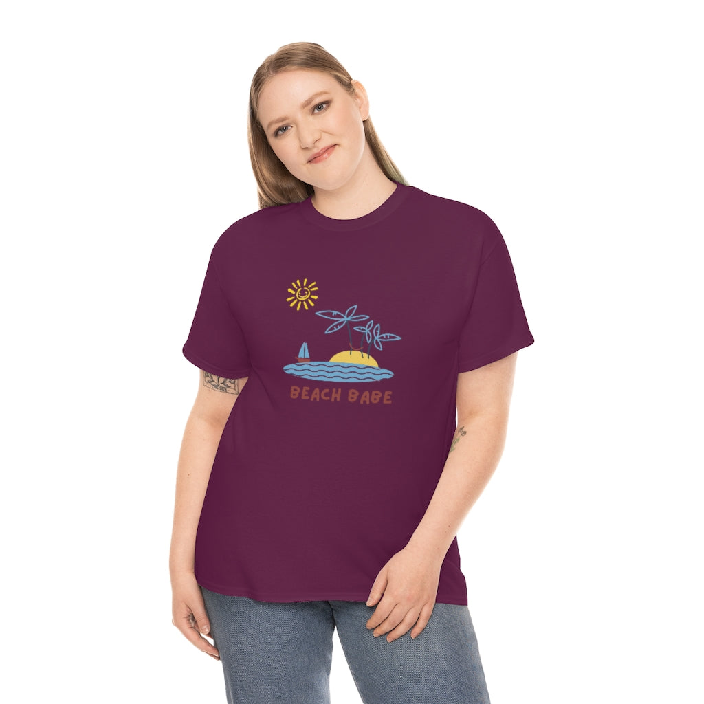 Beach Babe Unisex Heavy Cotton Tee