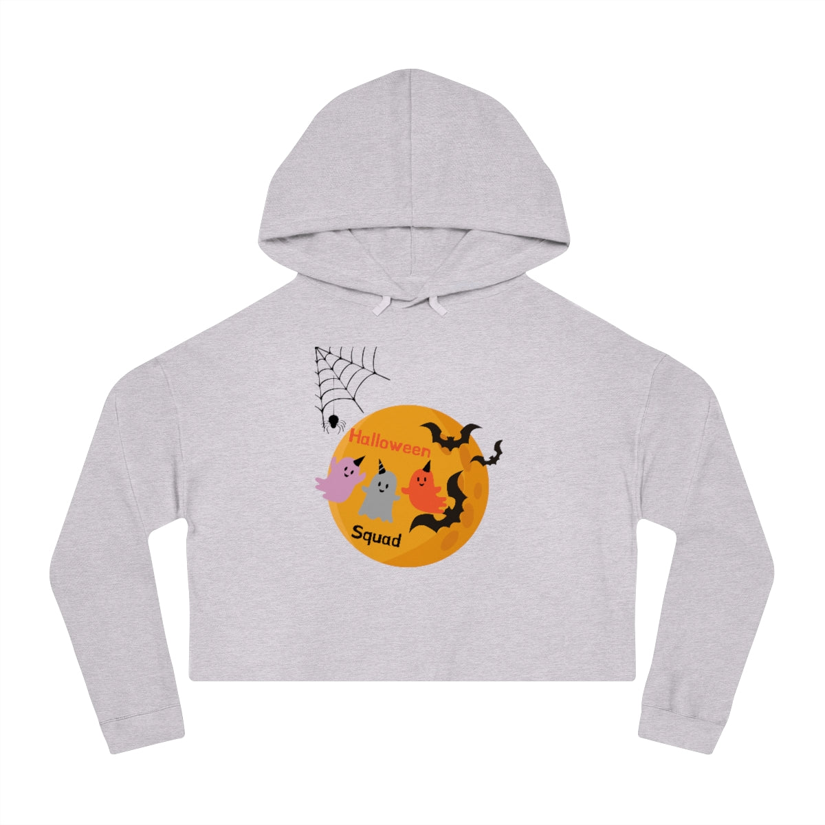 Halloween Squad Women’s Cropped Hooded Sweatshirt