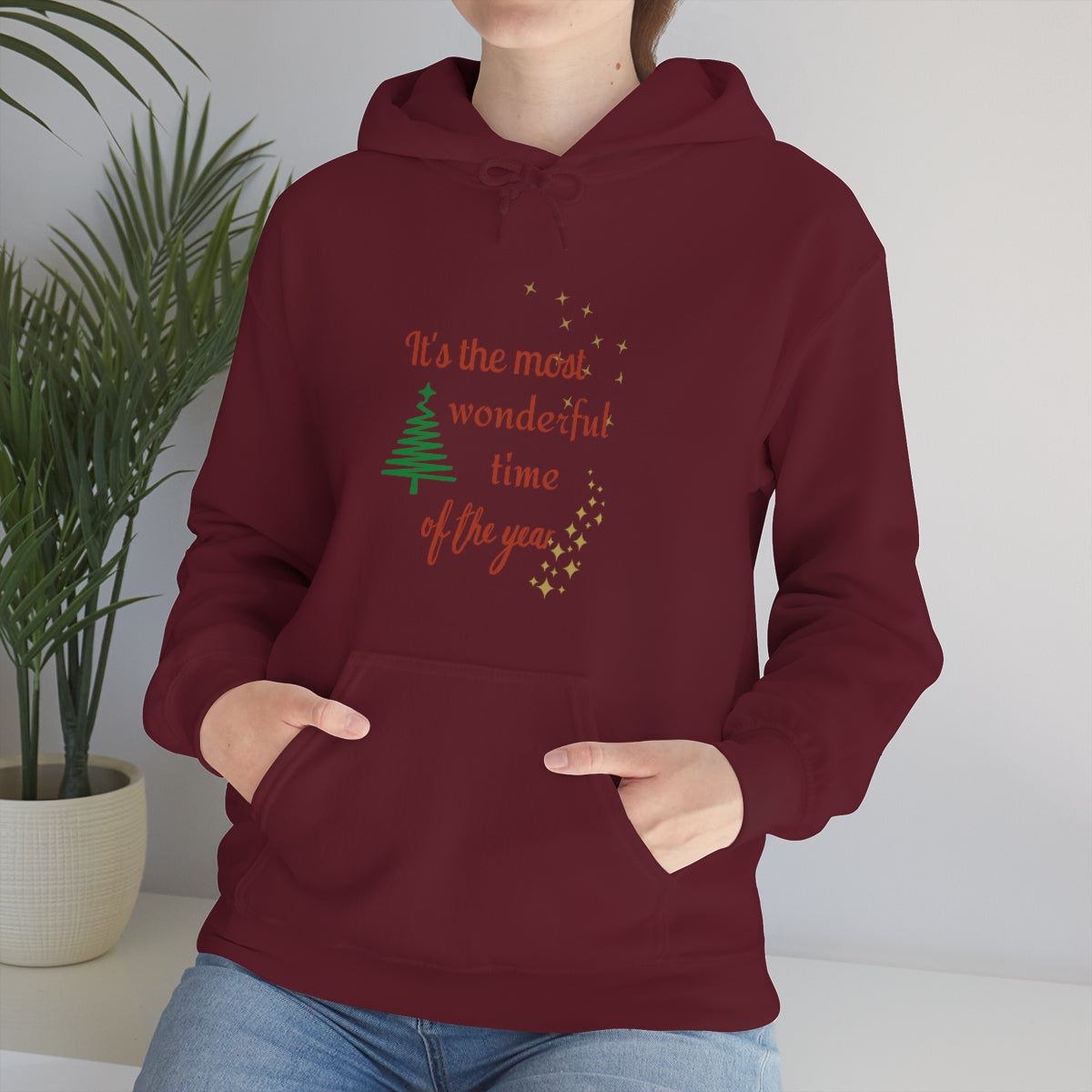 It's The Most Wonderful Time Of The Year Unisex Heavy Blend™ Hooded Sweatshirt