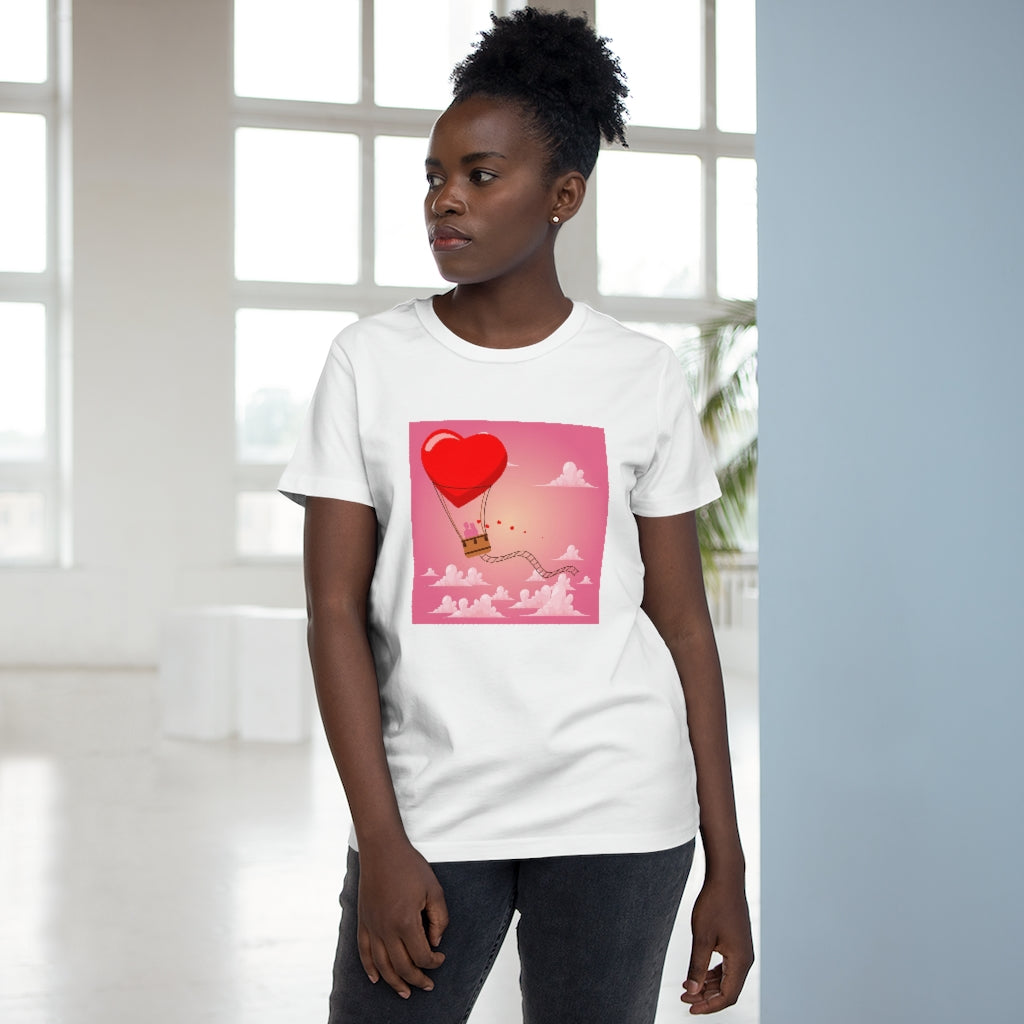 Happy Valentine's Women’s Maple Tee