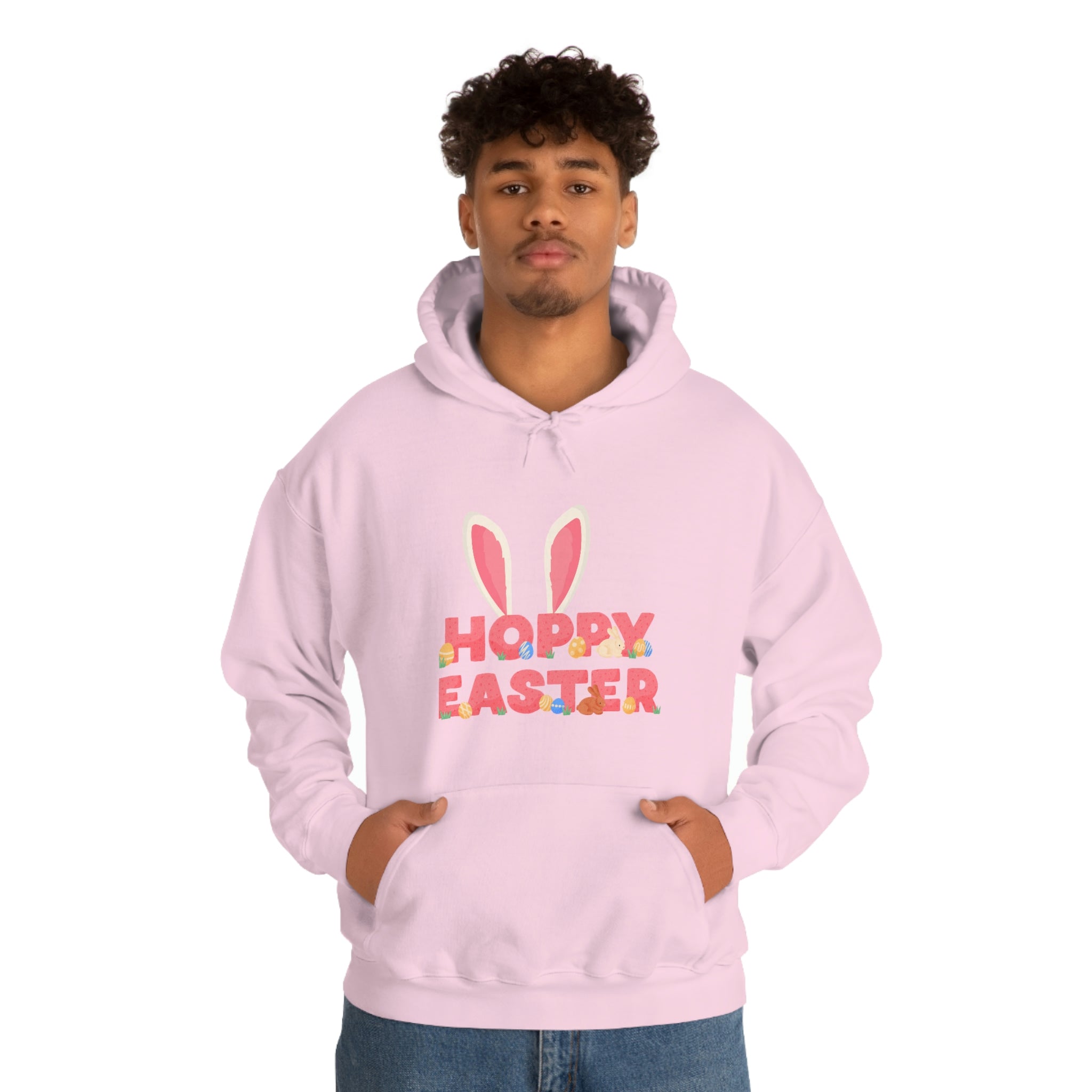 The Hoppy Easter Unisex Heavy Blend™ Hooded Sweatshirt