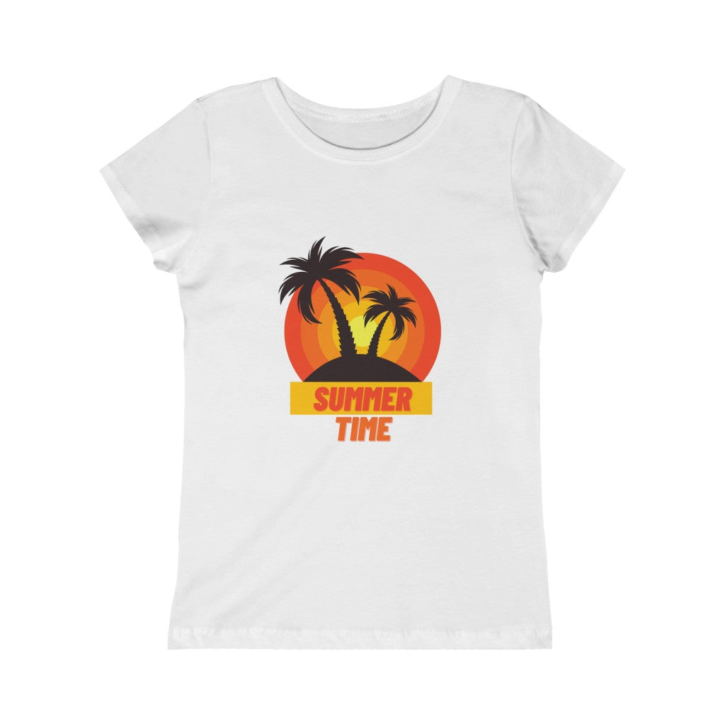 Summer Time Girls Princess Tee