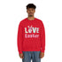 Gnome Love Easter Unisex Heavy Blend™ Crewneck Sweatshirt