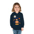 Pumpkin Cat Toddler Pullover Fleece Hoodie