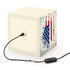 Old Glory Personalized Lamp