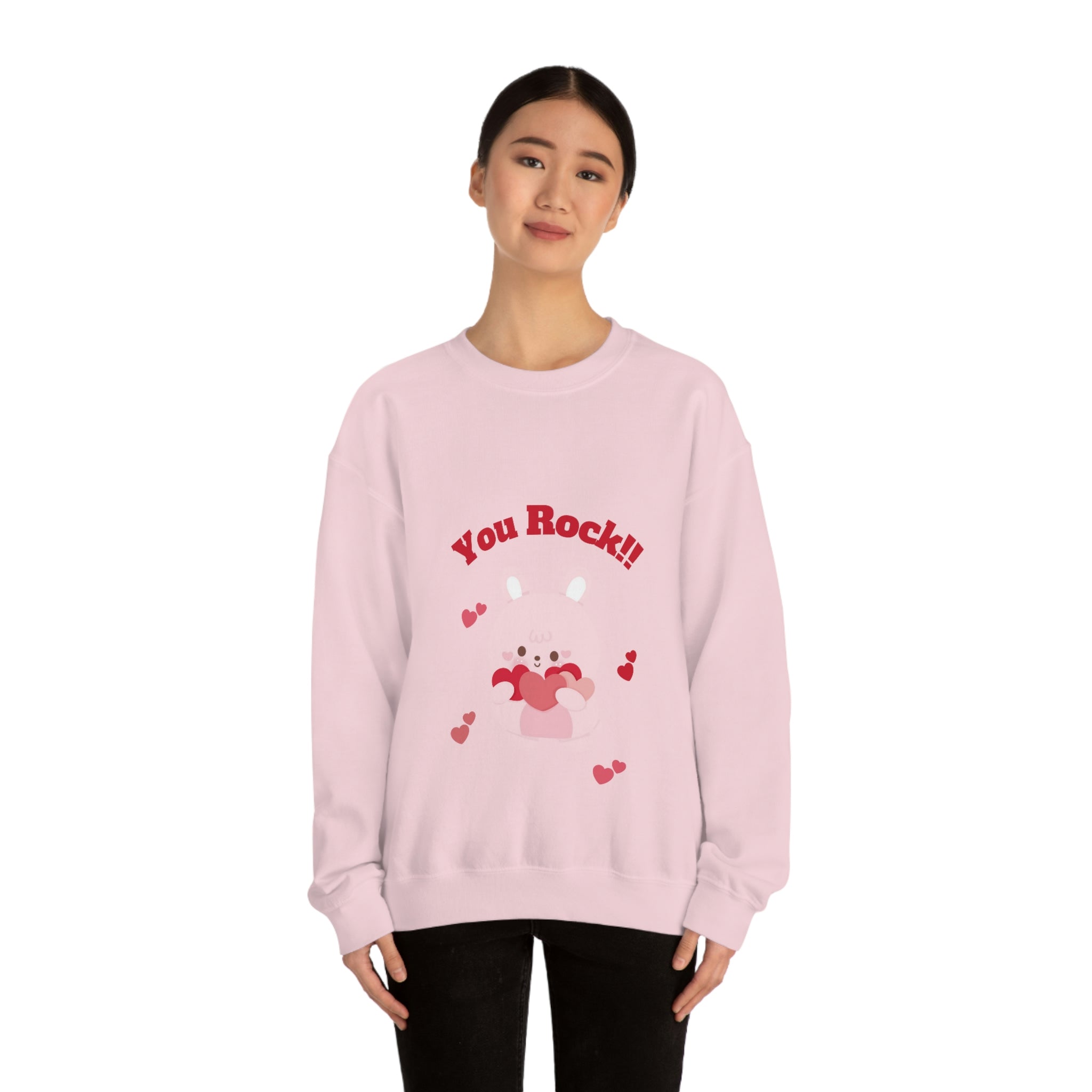 You Rock Unisex Heavy Blend™ Crewneck Sweatshirt